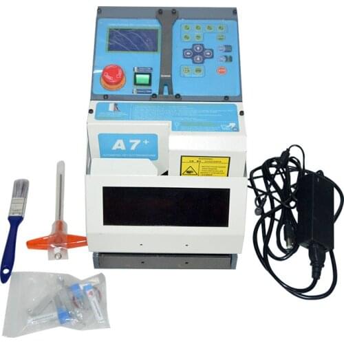 Upgraded MIRACLE-A7+ CNC Key Cutting Machine Computerized Key Cutting/ Copy Machine With USB Interface And CD
