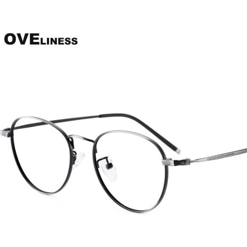 Fashion womens eyeglasses frames Optical Retro Glasses Frame for Women Vintage Myopia eyewear Prescription glasses Spectacles