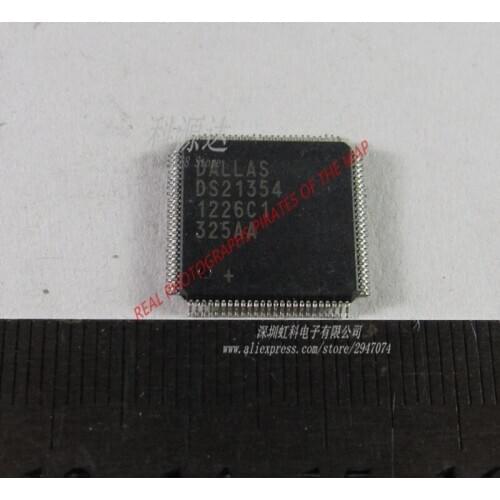 1pcs DS21354L QFP-100 3.3V/5V E1 Single-Chip Transceivers In Stock
