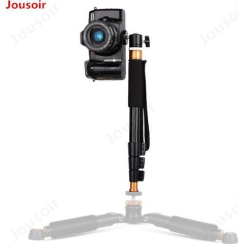 QZSD Q148 38'' Mini Aluminum fashionable Monopod Selfie Stick Camera Monopod with Mini Ball Head for DSLR Camera CD15