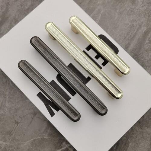 Nordic Style Carved Cabinets and Wardrobe Furniture Handles Drawer Cabinet Dressing Table Bookcase Hardware Household pulls