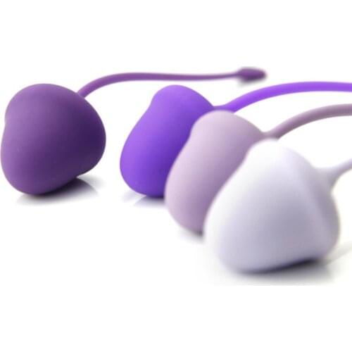 Safe Silicone Smart Ball Kegel Ball Ben Wa Ball Vagina Tighten Exercise Machine Vaginal Geisha Ball Sex Toys For Women