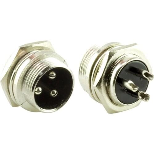 MAYK PLUG MALE CHASSIS 3 PİNLİ