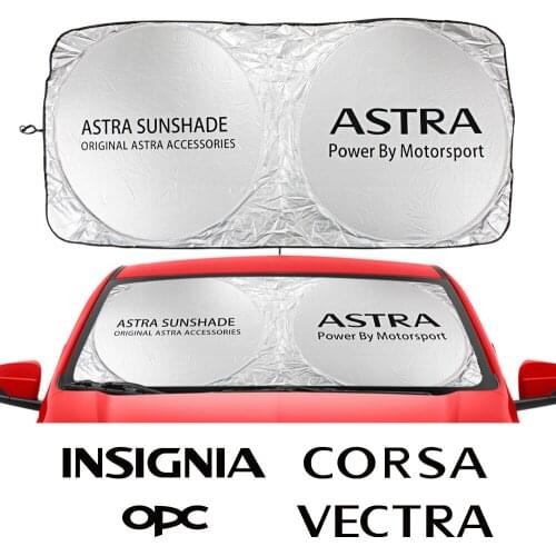 Car Windshield Sunshades Sun Shade Covers Front Window Visors For Opel Combo Adam Corsa Crossland Insignia Grandland Accessories