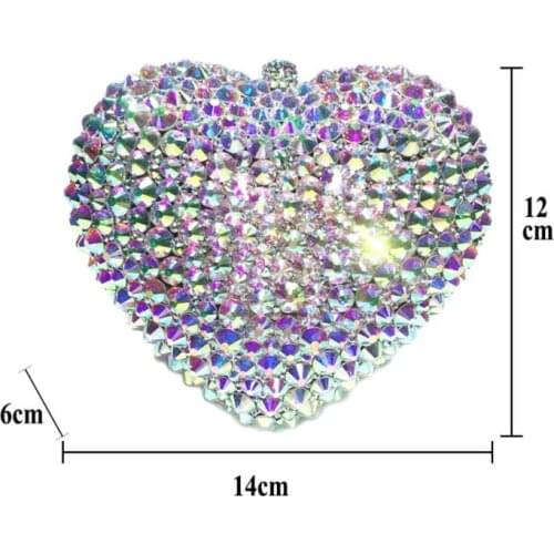 Panda diamond bag cartoon animal crystal full diamond dinner bag cosmetic bag