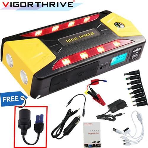 UK Plug Auto Power Bank 12V Booster Start Jumper Battery Mini Multifunction Emergency Car Jump Starter Discharge for petrol car