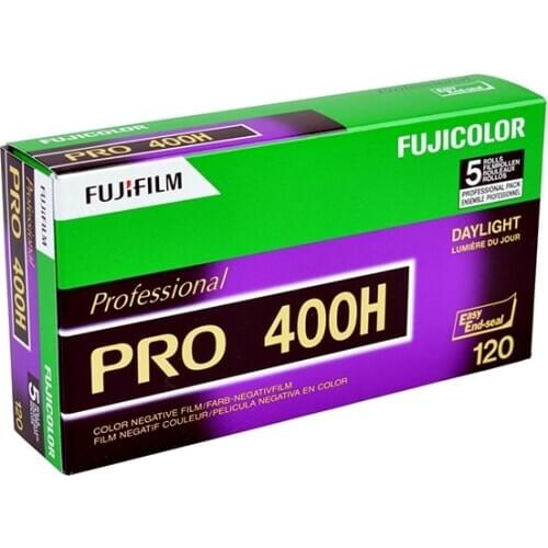 Japanese original Fuji 120 color film PRO400H 120 negative