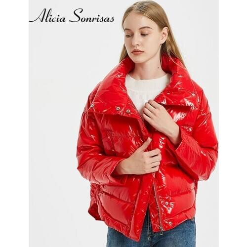 Женские большие пуховики Alicia Sonrisas China At AliExpress