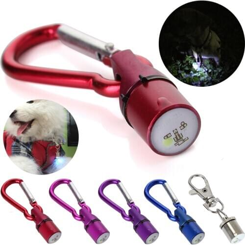 Pet Pendant Dog Cat Pet Aluminum Safety Flash Blinker LED Light Lamp Collar Tag Pendants Dropshipping New