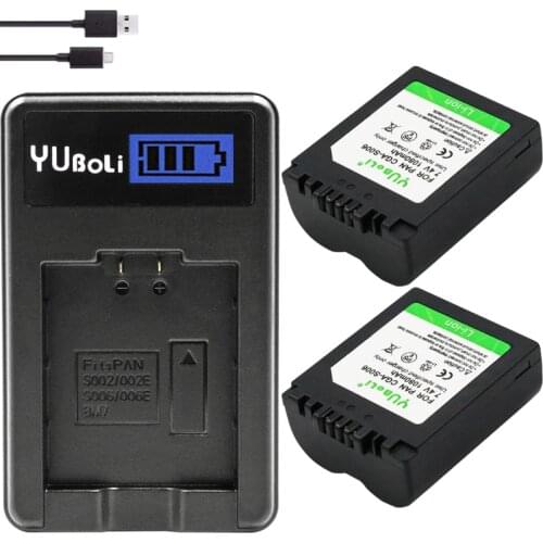 CGA-S006 CGR CGA S006E S006A S006 DMW-BMA7 Battery for Panasonic DMC FZ7 FZ8 FZ18 FZ28 FZ30 FZ35 FZ38 FZ50