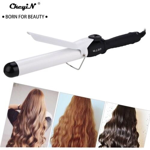Ckeyin 32mm Profession Electric Ceramic Hair Curler Curling Iron Rapid Heating Roller Curls Wand Waver Fashion Styling Tools