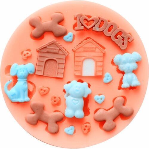 F487 Small Buriti Baby Silicone Fondant Mold Gum Paste Cake Decorating cake topper Mould