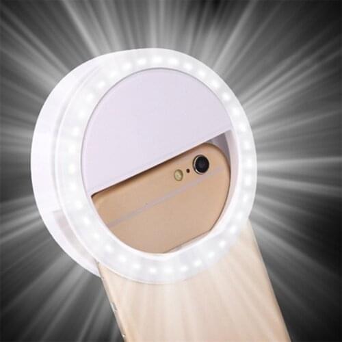 Mobile Phone Flashes Selfie Lights Lens Ring Light Clip Luz Para Selfies Accessories Flash Light for Photography Fleshlight Girl
