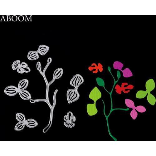 ABOOM Hot Flower Metal Carbon Steel Die Cut Embossing Folder Decoration Cutting Dies Scrapbooking Photo Notebook Paper Stencils