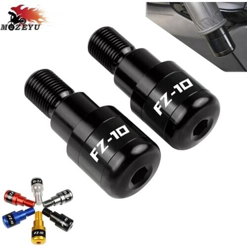 Motorcycle Hand Bar Ends For YAMAHA fz10 FZ-10 FZ 10 2016 CNC aluminum Accessories Motor Grip Ends Plus Handle Bar Grips Ends