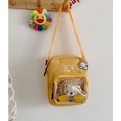 Lovely Summer Small Bag Women Transparent Pockets Shoulder Bag Mini Crossbody Bags Women Mobile Phone Bag Bolsa Feminina purses