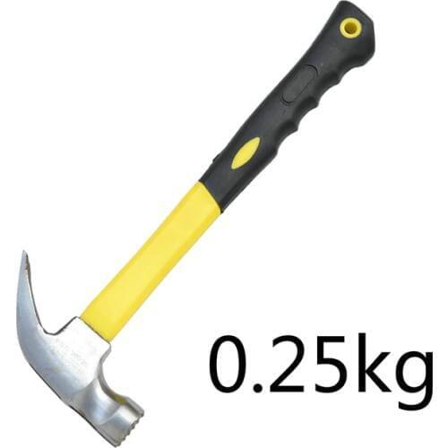 0.25kg Anti Slip Claw Hammerss Hammer Claw Hammer Non Slip Hammer Face Use More Convenient
