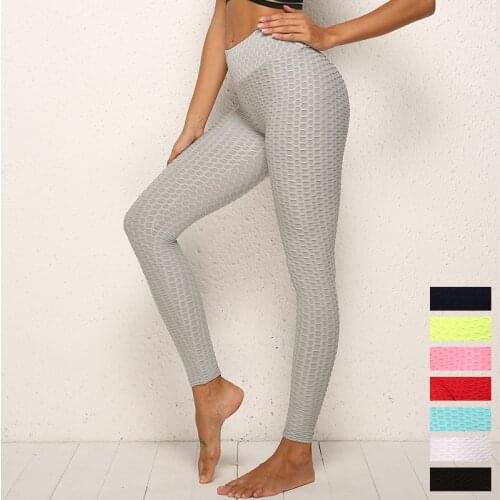Sexy Leggings For Women Booty Lifting Stretch Pantis Solid Color Push Up Leggings Sports Fitness Ankle Length Casual Top Fashion