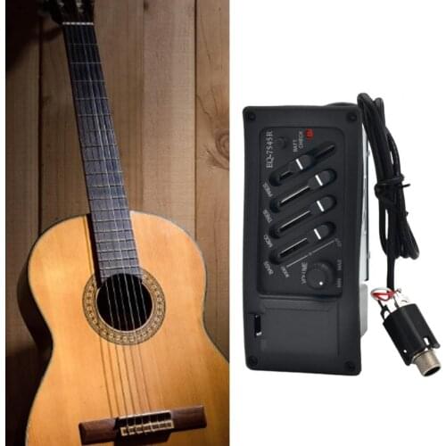 Tuner Function High Sensitivity Guitar Tuner Piezo Pickup for Learning