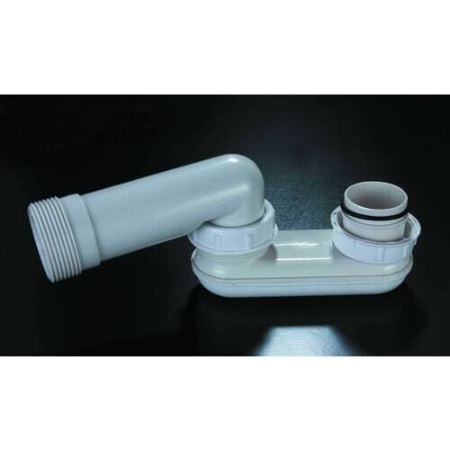 Bathtub P trap,drainage odor-prevention elbow