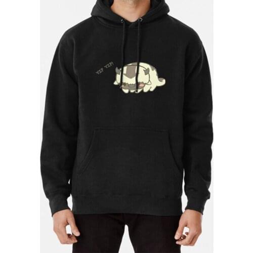 Yip Yip Little Appa! Hoodie Appa Aang Flying Bison Yip Yip