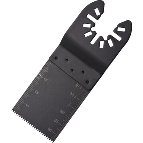 1pc 34mm Carbon Steel Coarse Cutter Saw Blades Bi-metal Straight Wood Mix Oscillating Multitool Power Tool Kit