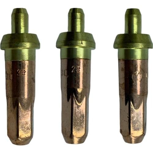 1pc Metal Propane Cutting Torch Tips Size 1 2 3 Consumables Heavy Shell