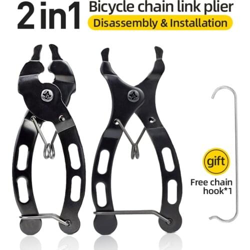1pc Bike Bicycle Chain Quick Link Open Close Tool Master Link Pliers Bike Chain Magic Button Clamp Removal Tools 9.2CM MTB Tools