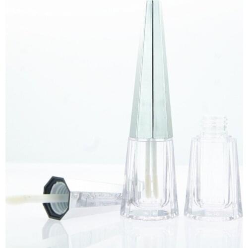 10/30/50pcs Lip Gloss Tubes 4ml Lip Bottle Empty Cosmetic Containers Travel Portable Transparent Plastic Bottle Brush