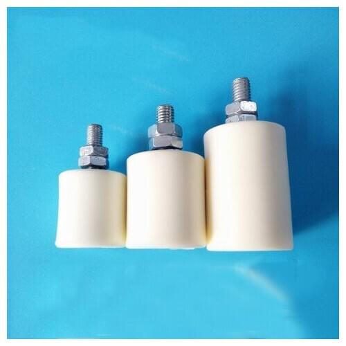 2PCS/LOT Nylon Side wheel pulley Rollers shift door nylon wheel leaning wheel gear pulley double axle bearing pulley