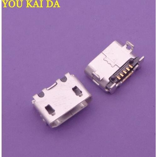30pcs/lot Micro mini USB jack 5P,5-pin DIP Micro USB Jack,5Pins Micro USB Connector Tail Charging socket