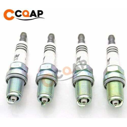 4pcs/lot BKR6EIX-11 4272 iridium spark plug For Toyota Lexus Honda Suzuki Chevy Mazda car glow plug BKR6EIX11-4272 BKR6EIX11