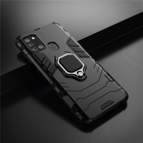 Case For Samsung A21S Case Phone Cover Ring Stand Back Cover for Samsung Galaxy A21S Case A 21S A21 S Fundas Coque Bumper