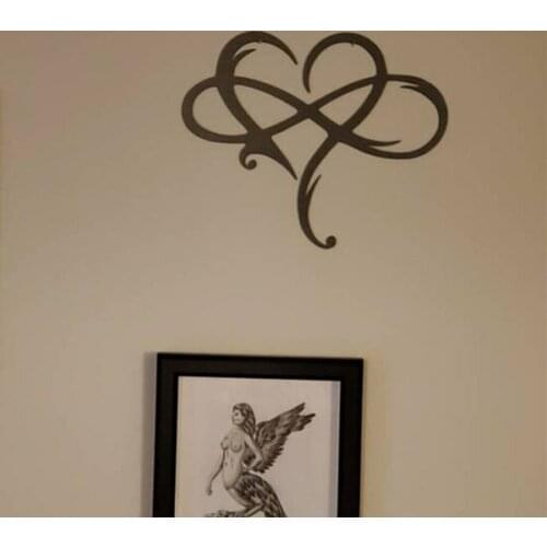 Cast Iron Heart Wall Decor Hallway Patio Rustic Hanging Decoration Artwork