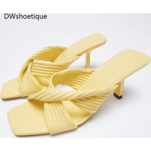 Женские шлепанцы DWshoetique China At AliExpress