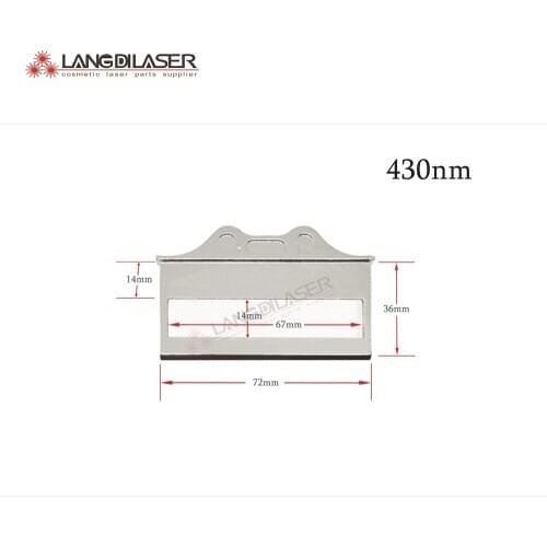 430nm~1200nm Elight filter , optic filters for OPT lasers , SR filter , laser filters