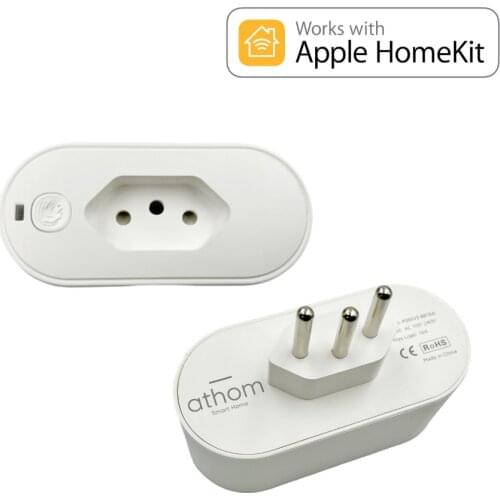 Homekit Brazil WiFi Smart Plug Siri Voice Remote Control Plug Surge Protect 110-250V 16A