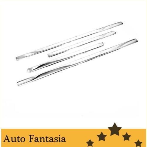 Chrome Side Door Molding Strip for Ford Focus MK2 Hatch 06-08- Free shipping
