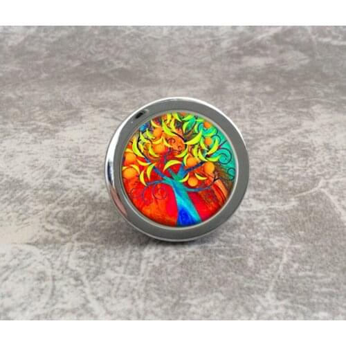 Art Tree Cupboard Knobs / Handmade Drawer Knobs Dresser Pulls Handles / Kitchen Cabinet Knobs Furniture Hardware