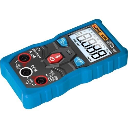 Measurement Digital Multimeter APP Control Portable ABS Handheld Tester Current Analysis Accurate Bluetooth Wireless Capacitance