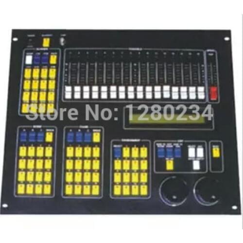 Stage light equipment console dmx 512 Channel sunny 512 stage light console for PC with flight case