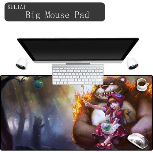 XGZ League of Legends Mouse Pad Gaming Large Pad Mat To Mouse Player Keyboard Gamer Desk Mats Gamer Lol MousePad D.va 350x600