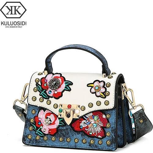 Женские сумки с цветами KULUOSIDI China At AliExpress