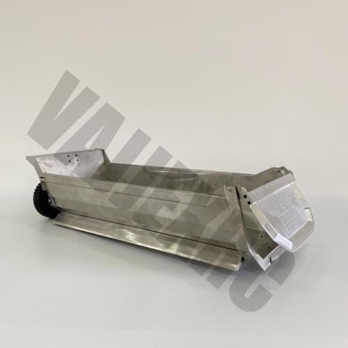 Metal Cargo Bucket for 1/14 Scale Tamiya Remote Control Tractor Truck 490mmx186mmx105mm