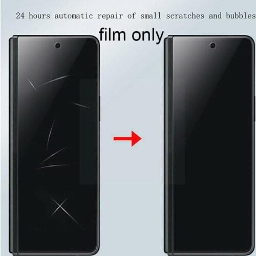 For Samsung Galaxy Z Fold 3 5G Privacy Screen Protector Soft Film Lot Anti Z3Z5