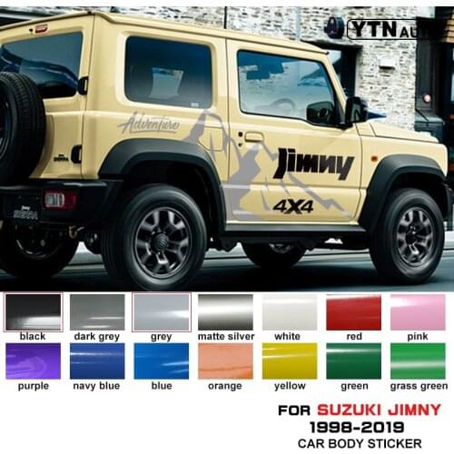 Car Body Stickers 4X4 Mountain Adventure Graphic Vinyls Car Accessories Decals Customized Fit For SUZUKI JIMNY 2019-1998