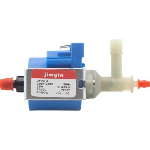 Jiayin JYPC-3 AC 230V 25W 8bar Electromagnetic Pump Water Solenoid Pump for Steam Mop/ Coffee Machine /Smoke equipment,etc