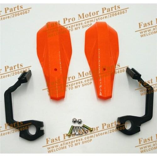 22mm Handlebar Plastic Handle bar Brush Hand Guards Handguard Protector Protection Pit Bike Street Bike Motorcycle Motocross