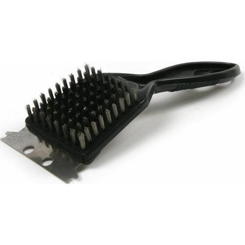 Stainless steel Wire Barbecue Cleaning Brush Oven Grill Heavy Duty Steel Scraper Brushes Household Kitchen BBQ Brushing Tools