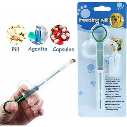 Pet Dog Cat Medicine Syringe Feeder Care Pet Dog Cat Soft Tip Water Dispenser Feeding Tool General Pet Medical